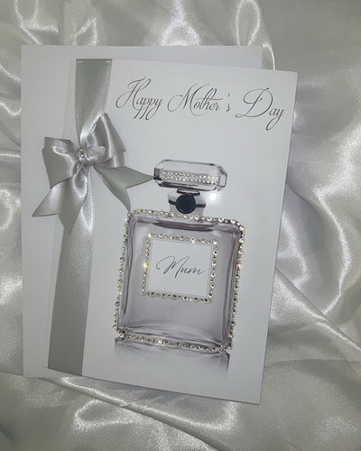 mothers day perfume bottle card
