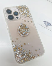 Load image into Gallery viewer, cascade golden shadow crystal phone case