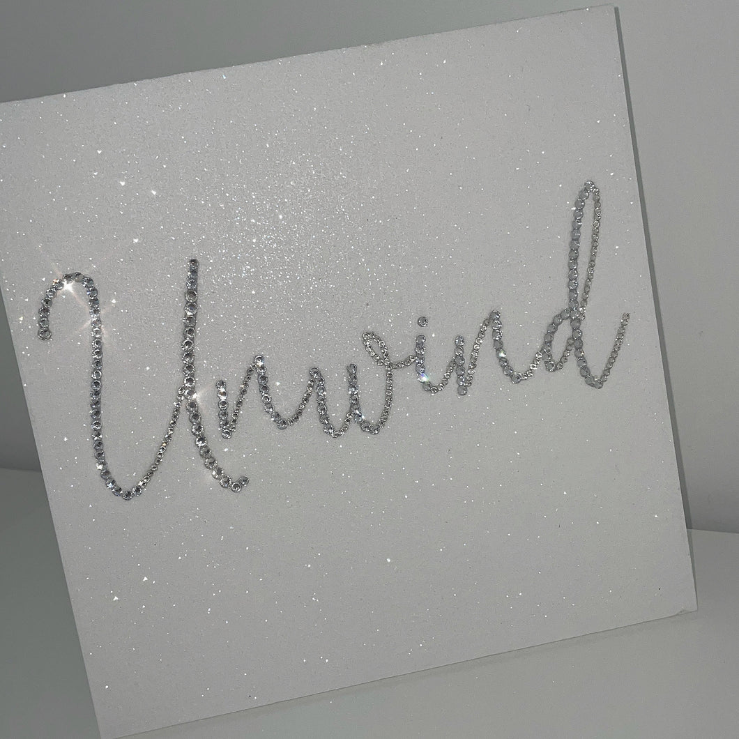 crystal unwind plaque