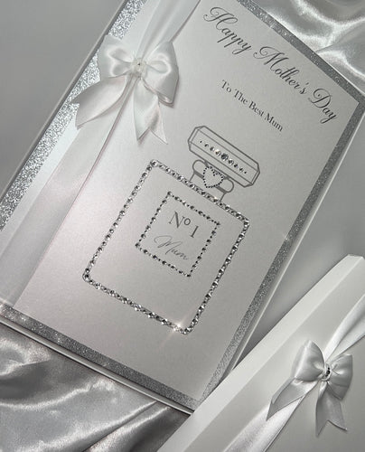 mothers day perfume bottle card